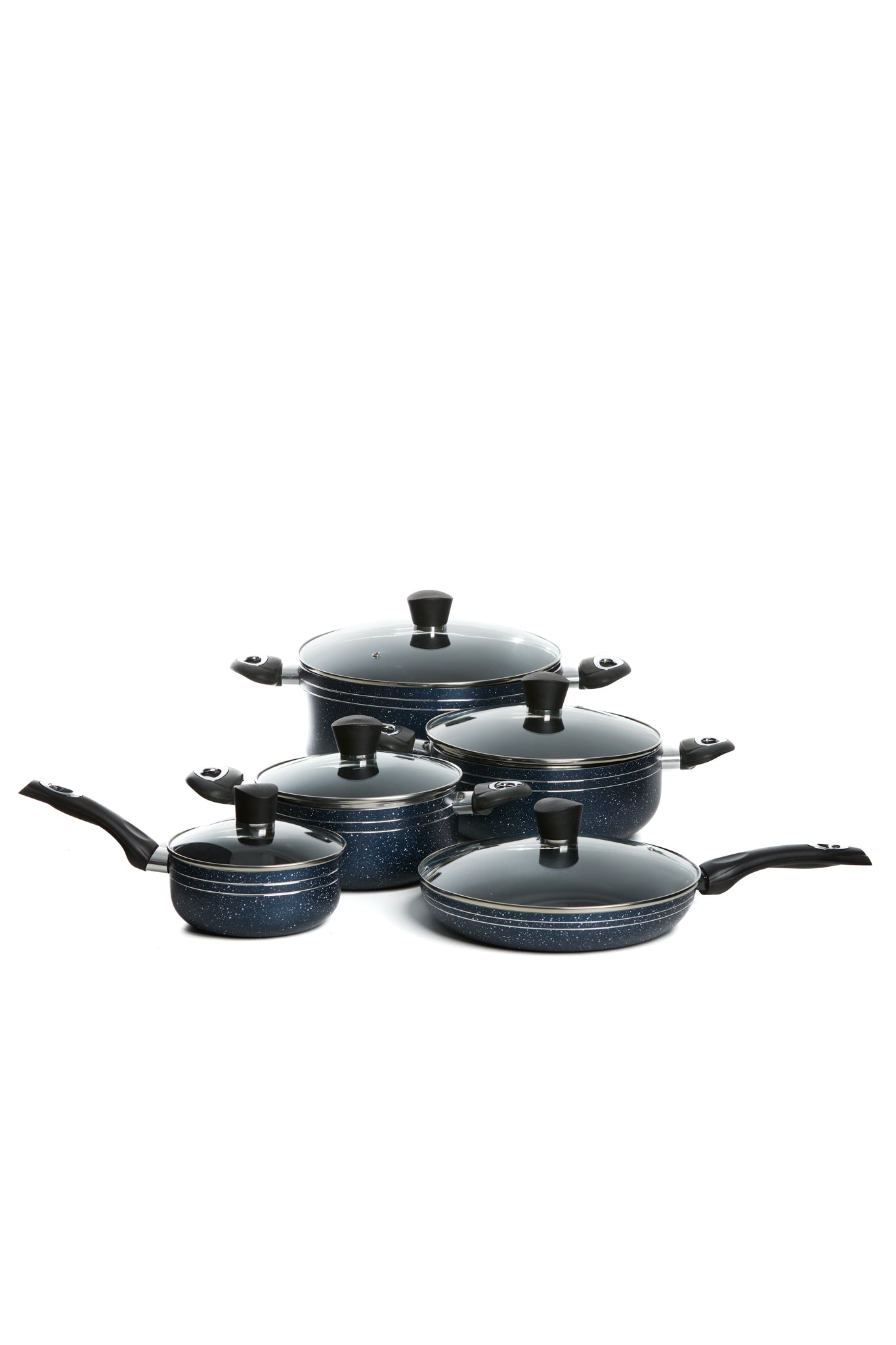 Set oale granit antiaderent, 10 PIESE, Majestic